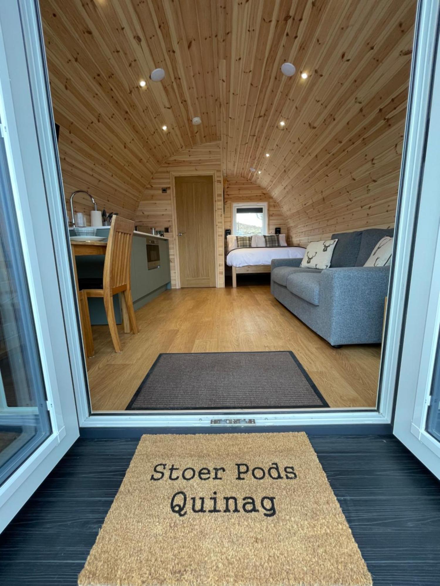 فيلا Stoer Pods - Quinag Pod لوتشنفير المظهر الخارجي الصورة